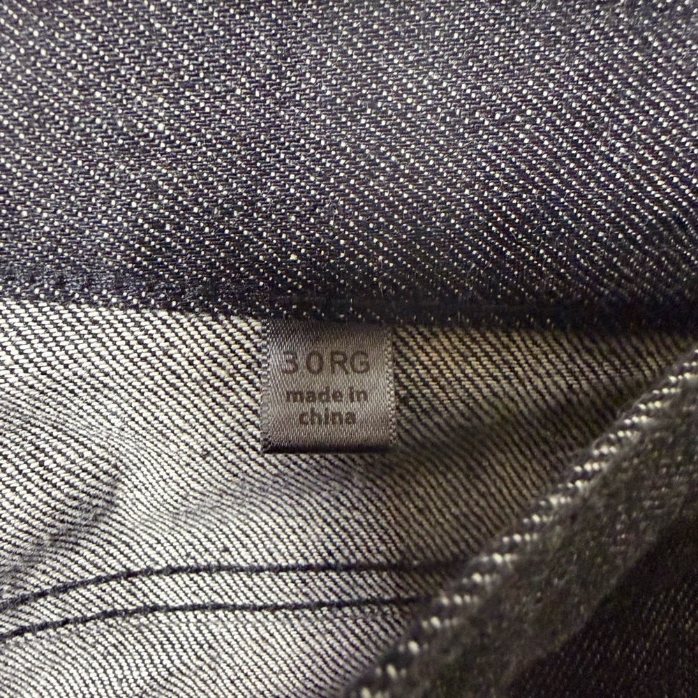 John Varvatos Dark Gray Skinny Jeans - Picture 3 of 5